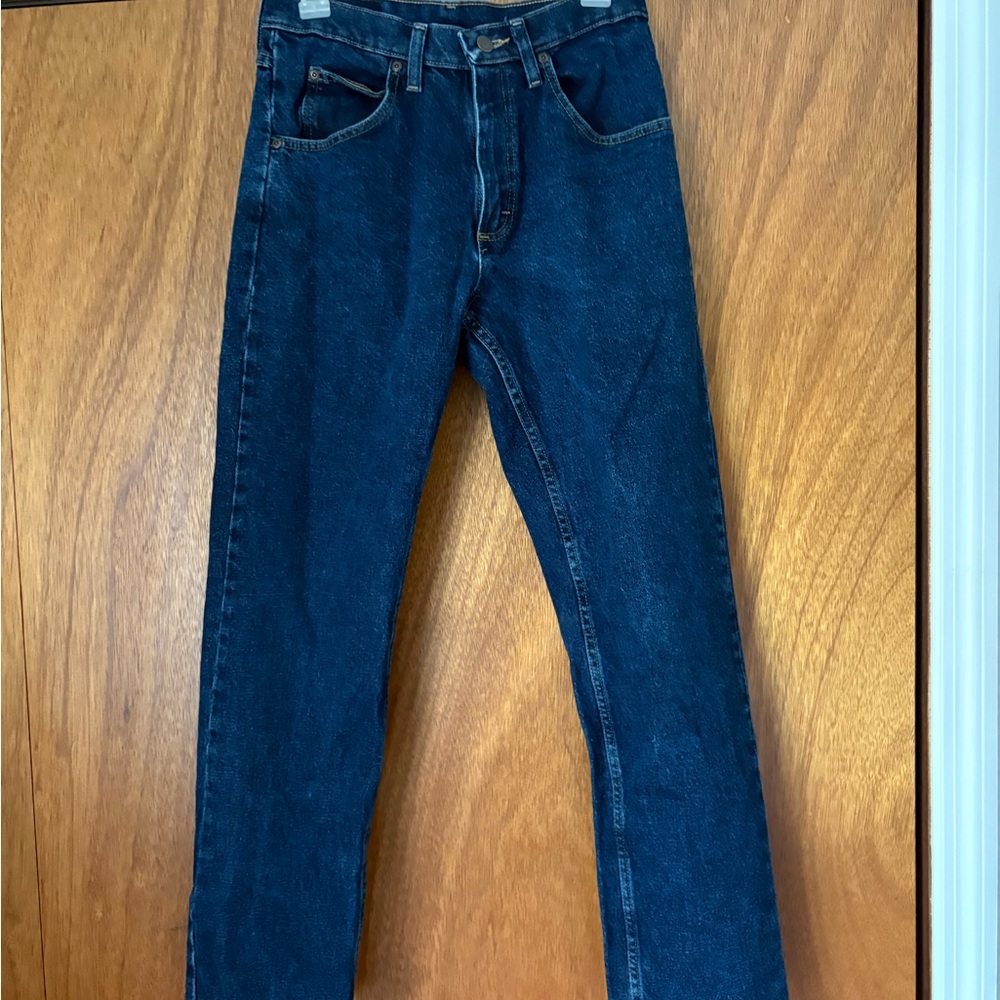 Wrangler Blue Straight Leg Jeans Classic Style